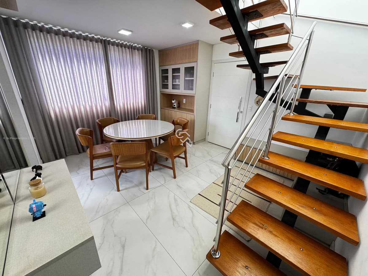 Cobertura, 2 Quartos, 1 Suite, 2 Vagas